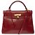 Hermès Borsa HERMES Kelly 32 in Pelle Bordeaux - 103788 Bordò - vista 2