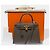 Hermès Borsa HERMES Kelly 25 in Pelle Grigia - 103810 Grigio - vista 2