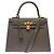 Hermès Borsa HERMES Kelly 25 in Pelle Grigia - 103810 Grigio - vista 3