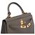 Hermès Borsa HERMES Kelly 25 in Pelle Grigia - 103810 Grigio - vista 7