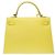 Hermès Bolso HERMES Kelly 32 en Cuero Amarillo - 103818 - vista 4