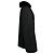 Fendi Black Double Breasted Wool Cape Coat with Mink Fur Collar - view 2
