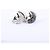 Orecchini De Grisogono Heart White x Black Diamond WG Bianco - vista 10
