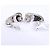 Orecchini De Grisogono Heart White x Black Diamond WG Bianco - vista 4
