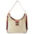 Trim Hermès Hermes Sako Toile H Schultertasche in Brown O:1985 Beige  - Ansicht 1