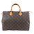 Borsa a mano Louis Vuitton Speedy 35 Monogram Canvas in marrone M41524