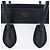 Céline Borsa a mano Celine Luggage Micro in pelle Nero x Bianco - vista 11