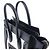 Céline Borsa a mano Celine Luggage Micro in pelle Nero x Bianco - vista 3