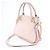 Céline Borsa a tracolla 2Way Marcie in pelle Chloe in Rosa Beige - vista 4