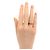 Tiffany T Anello Tiffany & Co. T True Narrow Band in oro rosa 18K - vista 7