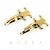 Céline Fermi capelli Celine GP Hair Clip Triomphe Accessory D'oro