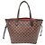 Louis Vuitton Neverfull MM Tote Bag Braun - Ansicht 2