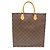 Louis Vuitton Sac Plat Borsa Tote da Donna Marrone - vista 2