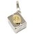 Cartier 750 Geschenkbox Anhänger Golden
