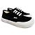 Sneakers Loewe Terra Vulca Lace UP in camoscio nero - vista 15