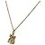 Collana con pendente Christian Dior in oro giallo