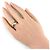 Anello Cartier Trinity in oro tricolore 18K - vista 6