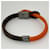 Bracciale con Charms Louis Vuitton Loop It Marrone Arancione  - vista 2