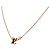 Collana con pendente Louis Vuitton in oro rosa