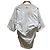 Autre Marque Plan C Bianca Drape Crewneck T-shirt Camiseta de algodón Blanco - vista 3