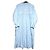 Autre Marque Vestido camisa de algodón a rayas blurhms Azul