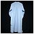 Autre Marque Vestido camisa de algodón a rayas blurhms Azul - vista 2