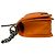 Borsa a tracolla Chanel Boy in pelle Arancione - vista 5