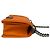 Borsa a tracolla Chanel Boy in pelle Arancione - vista 6