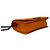 Borsa a tracolla Chanel Boy in pelle Arancione - vista 7