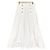 Autre Marque Gonna a sirena chino GRACE CONTINENTAL Gonna in cotone Bianco
