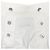 Autre Marque Gonna a sirena chino GRACE CONTINENTAL Gonna in cotone Bianco - Ansicht 4