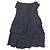Autre Marque Vestido a capas Leur Logette Negro - vista 3