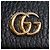 Tarjetero de piel Gucci GG Marmont Negro - vista 5