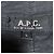 Apc Giacca imbottita senza colletto A.P.C. Marrone Grigio antracite - vista 5