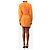 Jacquemus Oranges Mini-Wickelkleid - size UK 6 - Ansicht 2