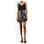 Céline Minifalda de cuero negro - size UK 6 - vista 2