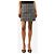 Chanel Minifalda de tweed gris y negra - size UK 8