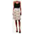 Prada Gonna midi con stampa conigli bianchi - size UK 6 Bianco - vista 2