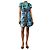 Proenza Schouler Vestido de tweed azul bordado - size UK 4