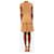 Chanel Ärmelloses Mini-Kleid aus Seidenchiffon in Blush - size UK 8  - Ansicht 2