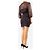 Veronica Beard Mini abito stampato paisley blu navy - size UK 10 - vista 2