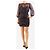 Veronica Beard Mini abito stampato paisley blu navy - size UK 10 - vista 4