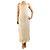 Nanushka Vestido halterneck de algodón neutro - size L