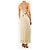 Nanushka Vestido halterneck de algodón neutro - size L - vista 2