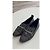 Ballerine in tweed Chanel con dettaglio a catena Nero Bianco - vista 13