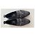 Ballerine in tweed Chanel con dettaglio a catena Nero Bianco - vista 14