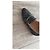 Ballerine in tweed Chanel con dettaglio a catena Nero Bianco - vista 15