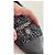 Ballerine in tweed Chanel con dettaglio a catena Nero Bianco - vista 9