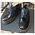 Scarpe Derby con plateau Monogram Louis Vuitton Marrone Nero - vista 10