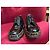 Scarpe Derby con plateau Monogram Louis Vuitton Marrone Nero - vista 6